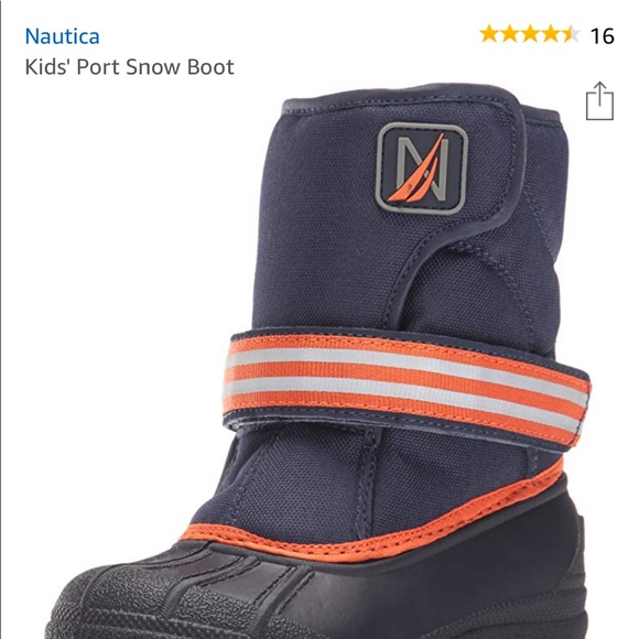 Toddler Snow Boots (Nautica) Size 7 - Picture 5 of 5